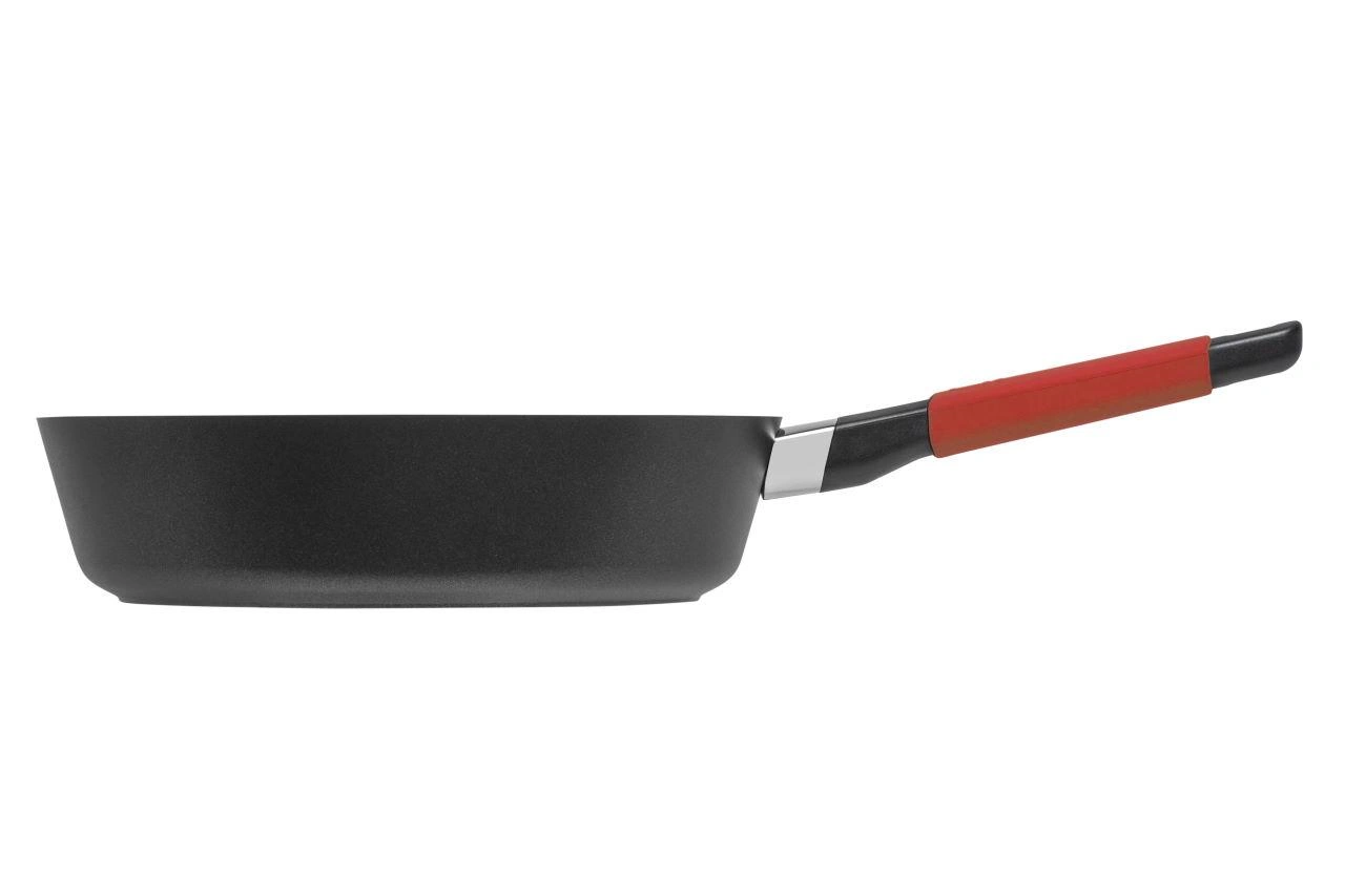 Squality Antihaft Schmorpfanne Induo 28 cm rot 2