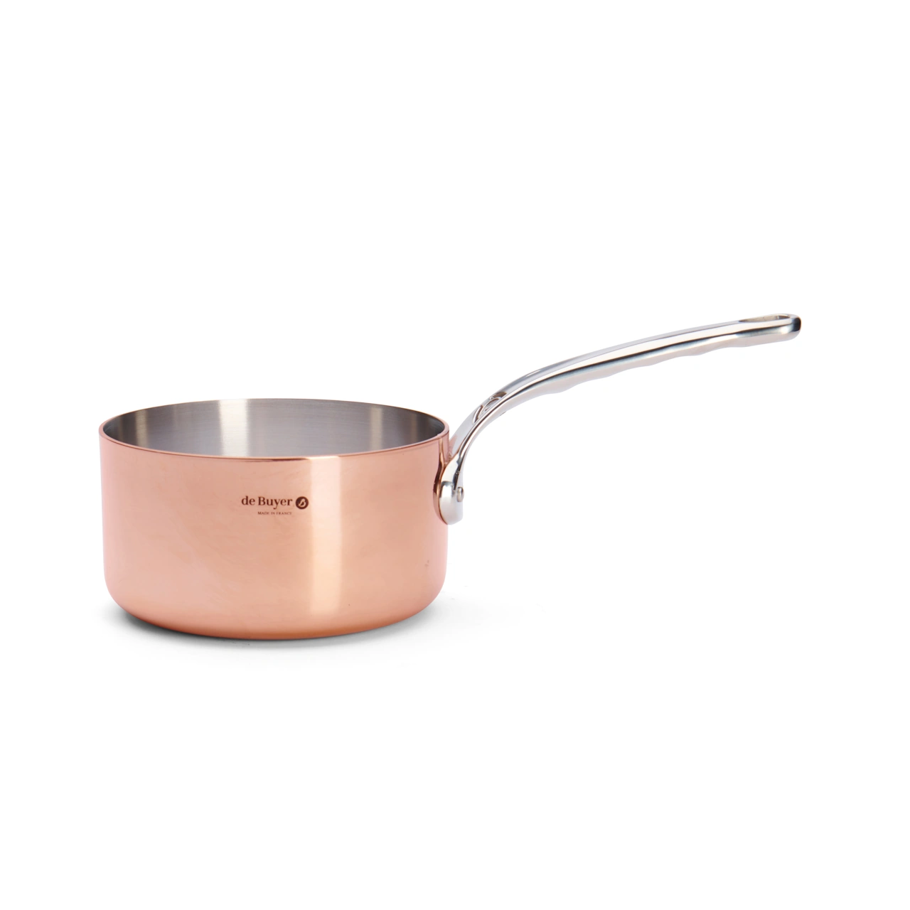De Buyer Kupfer Stielkasserolle Inocuivre 16 cm