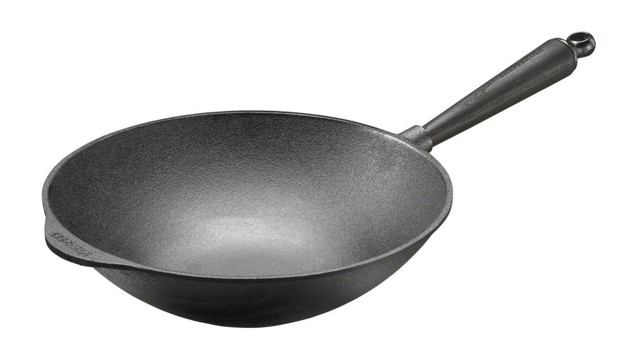 Gusseisen-Wok in ausgezeichneter Qualität Gusseisen-Wok in ausgezeichneter Qualität
