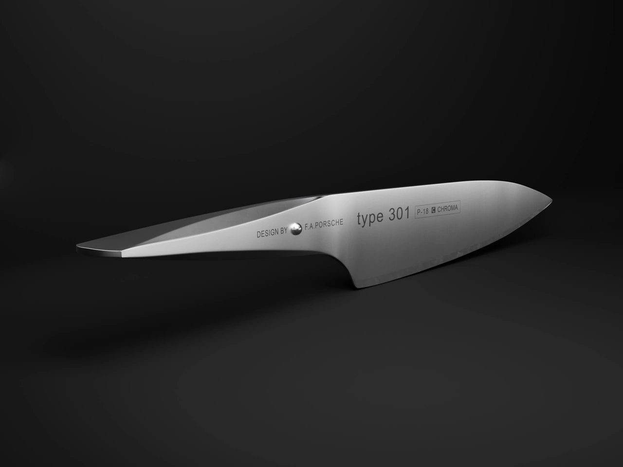 Chroma P-18 Kochmesser 20 cm 2