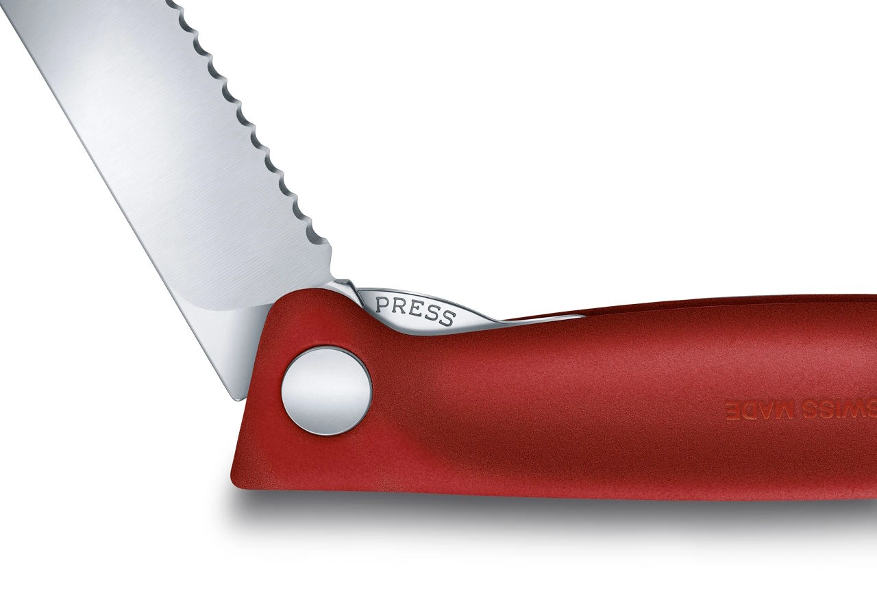 Victorinox Wellenschliff Klapp-Messer rot rot 4
