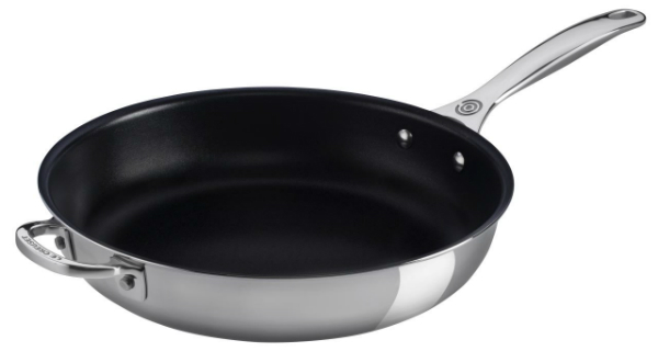 Bratpfanne "3-ply PLUS" mit Antihaft-Beschichtung von Le Creuset Bratpfanne 3-ply PLUS beschichtet von Le Creuset
