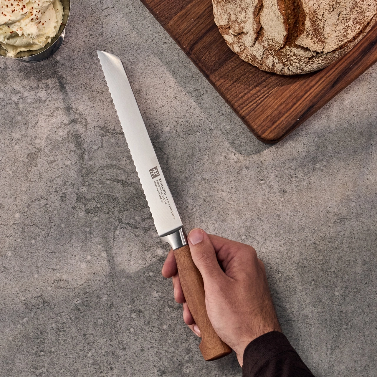 Zwilling Vier Sterne Woods Brotmesser 20 cm 4