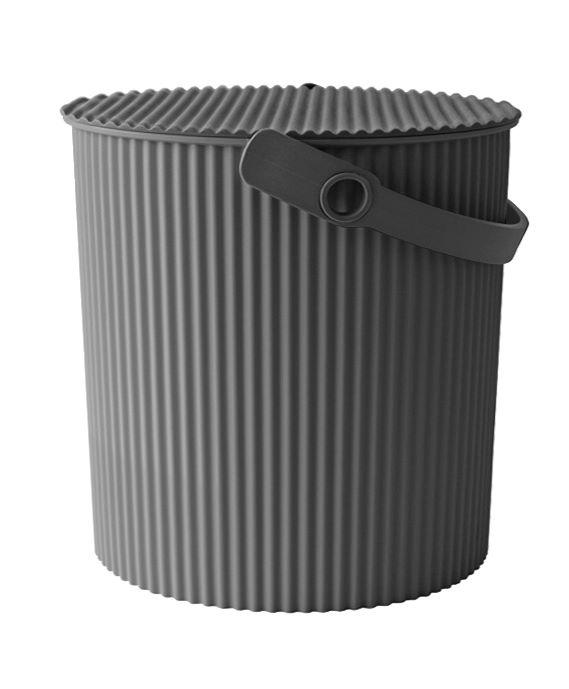 Hachiman Eimer 10 Liter grau uni grau uni 1
