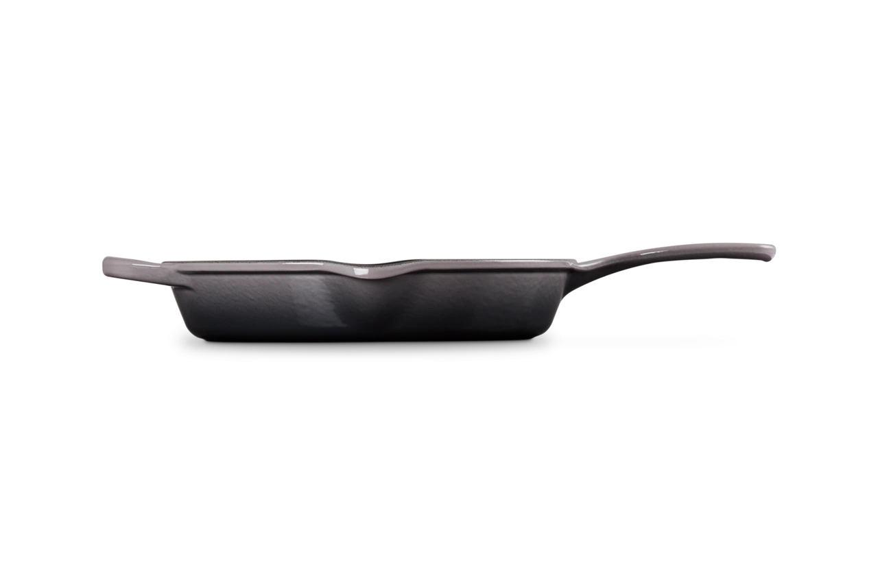 Le Creuset Gusseisen Brat- & Servierpfanne hoch perlgrau flint / grau 3