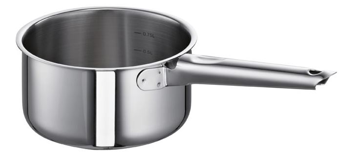 Olla Sopera Schulte-Ufer 20 Cm 5 L - Acero Inoxidable 18/10, Base De Cobre Para Inducción