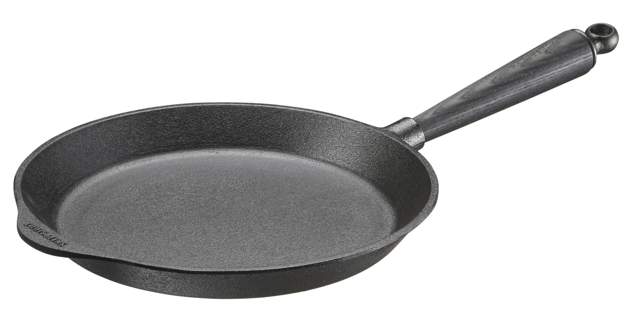 Skeppshult Wok Gusseisen mit Walnussholzgriff - 30 cm Cast Iron - Da Meso Skeppshult Wok Gusseisen mit Walnussholzgriff - 30 cm Cast Iron - Da Meso