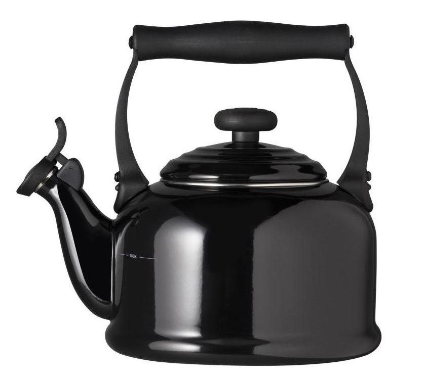 Le Creuset Wasserkessel Tradition schwarz 1