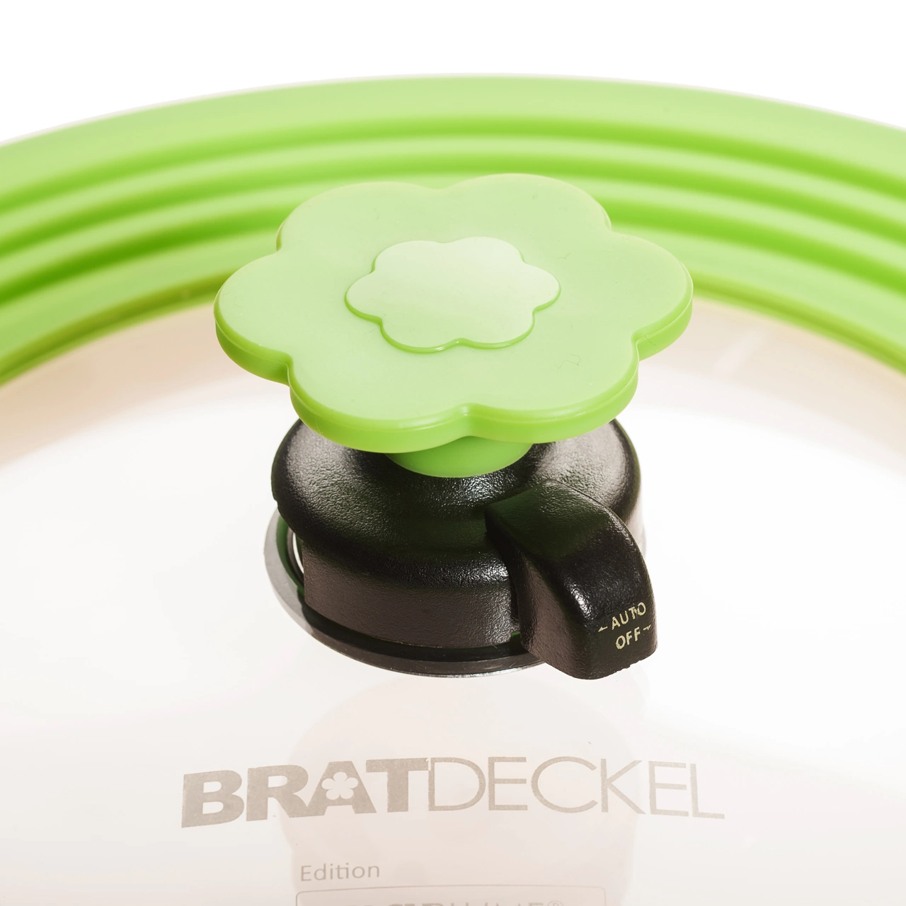 Squality Bratdeckel mit Automatikventil limette 2