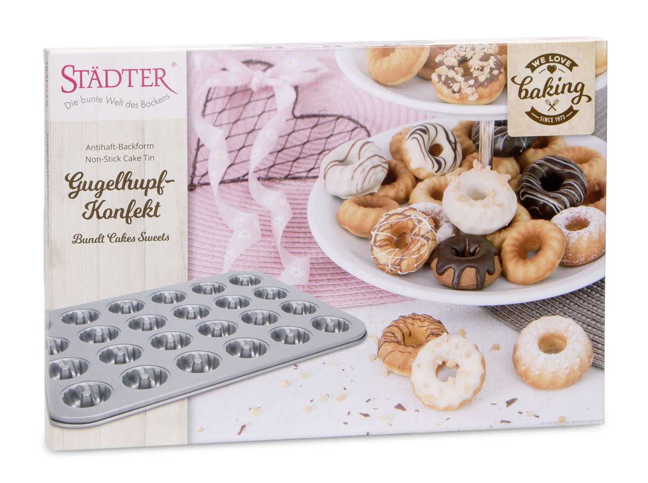 Städter Backform für Mini Guglhupf-Konfekt 6