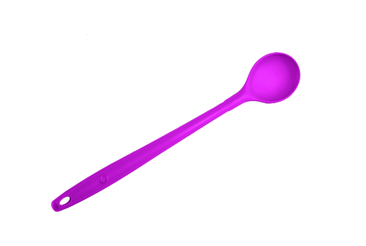 Kochblume Silikon Kochlöffel lila 1