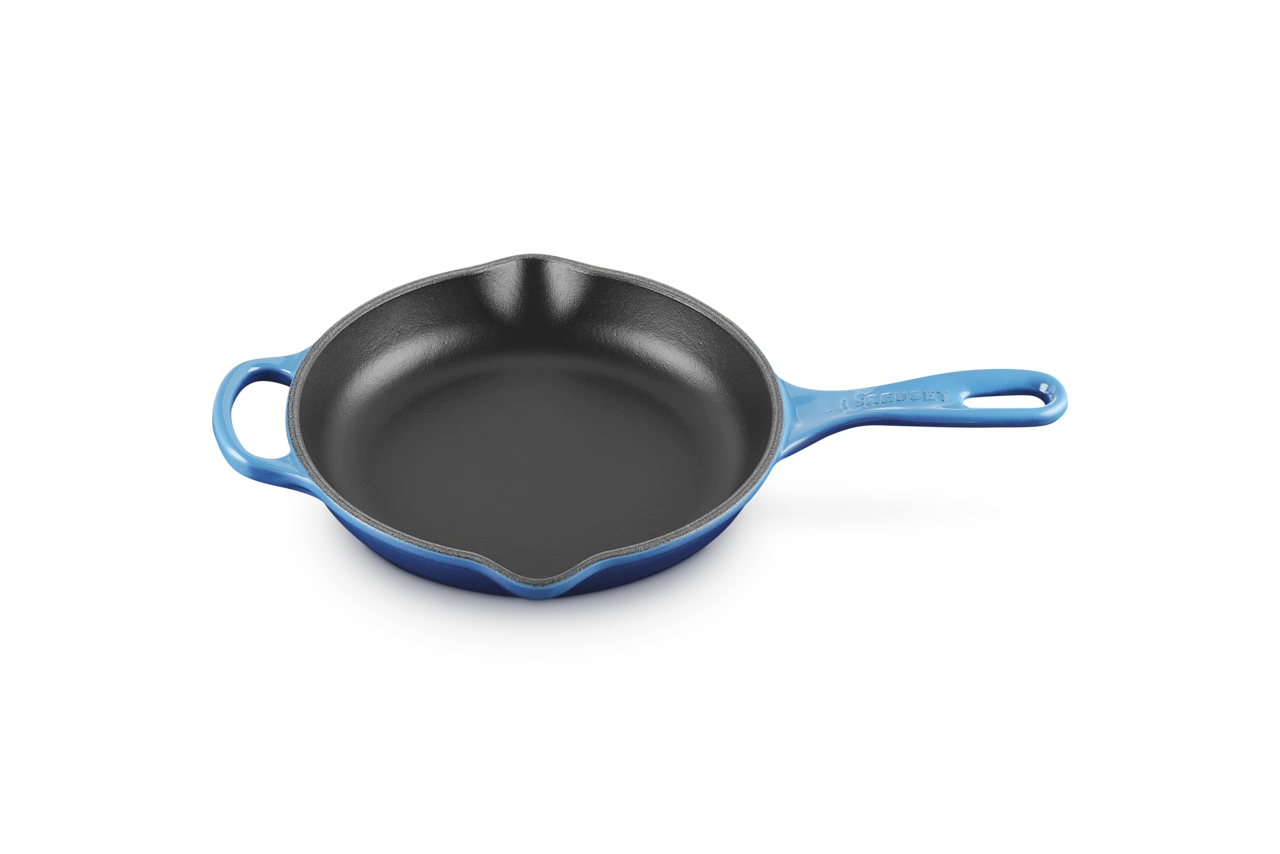 Le Creuset Gusseisen Brat- & Servierpfanne 20 cm azure / blau azure / blau 1