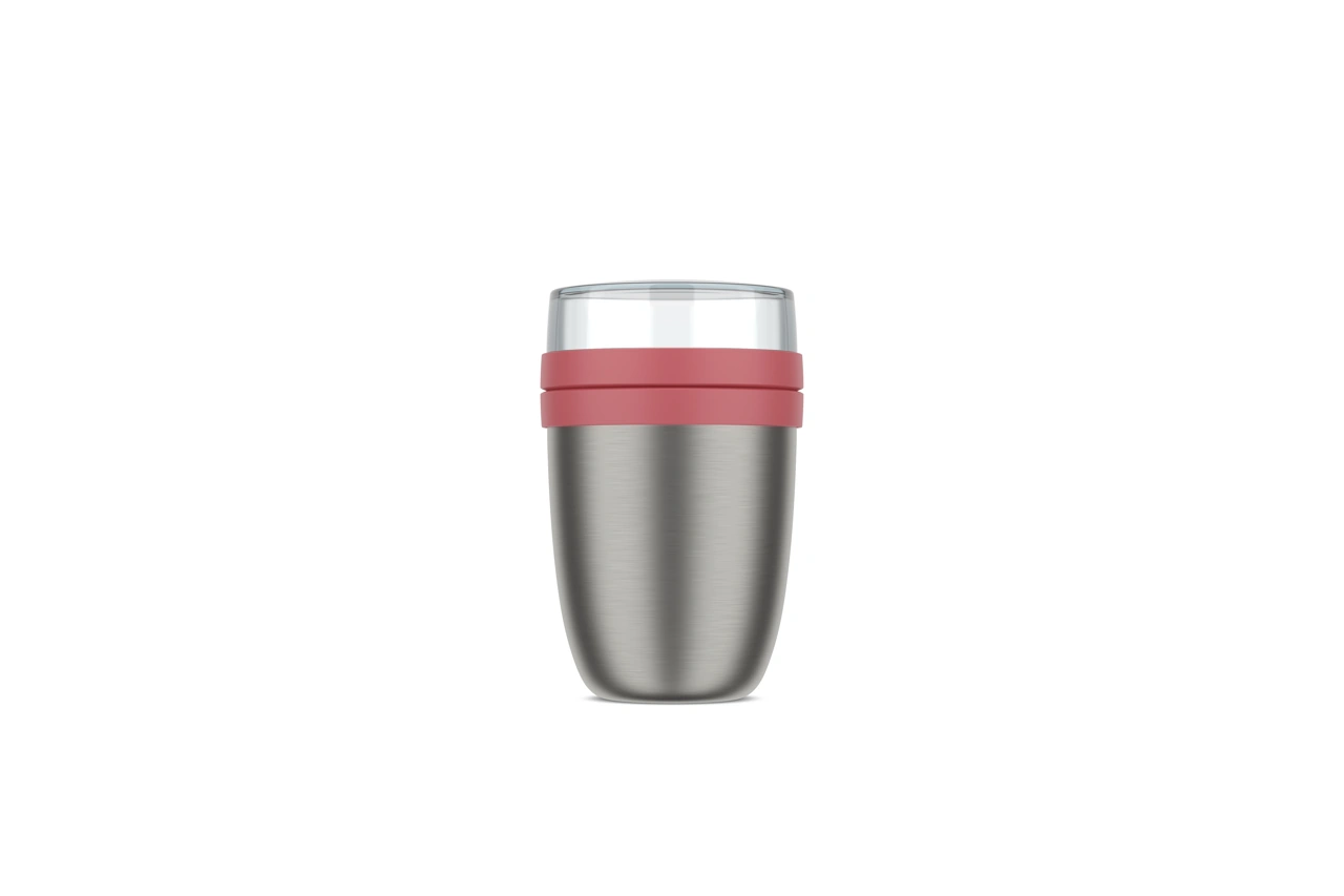 Mepal Edelstahl Thermo Lunchpot ellipse vivid mauve 2