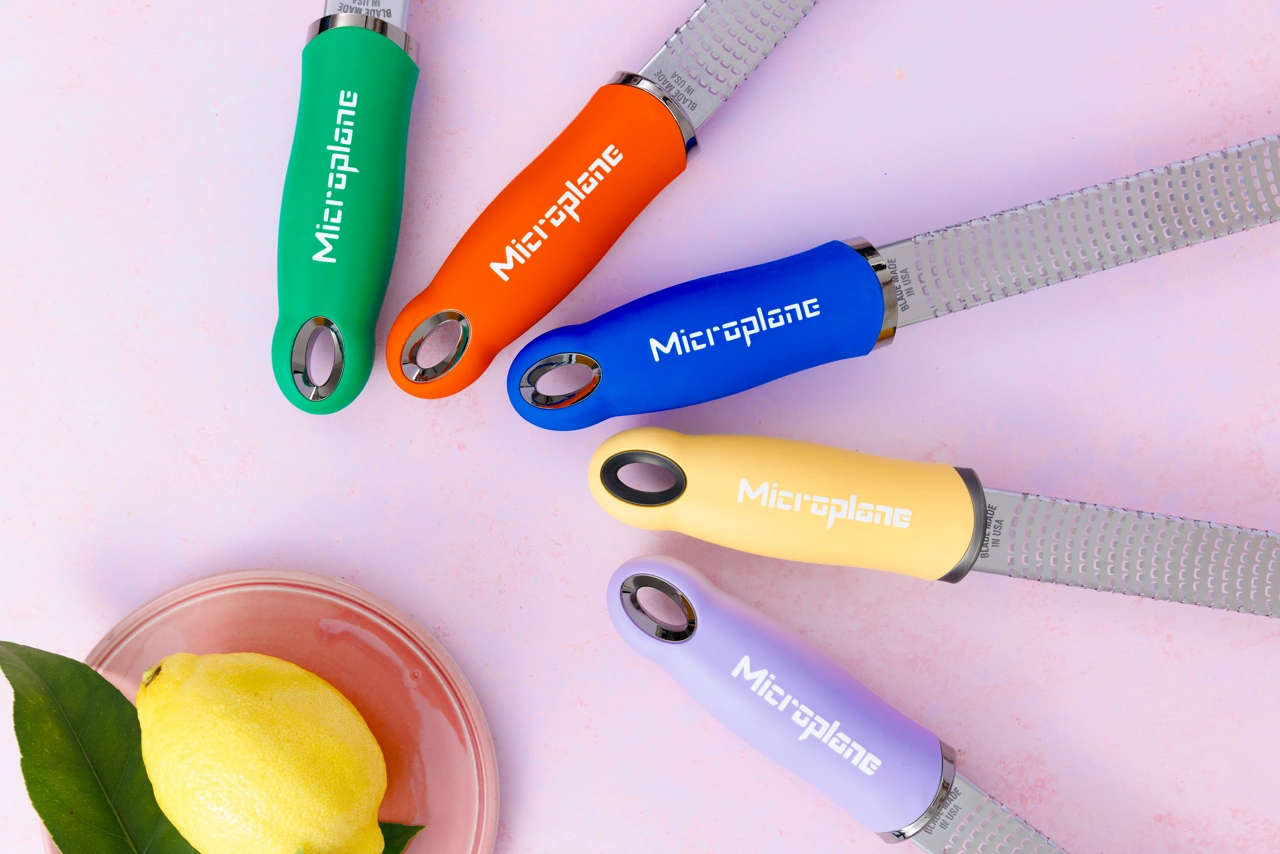 Microplane Zester Reibe fresh basil green / grün fresh basil green / grün 5