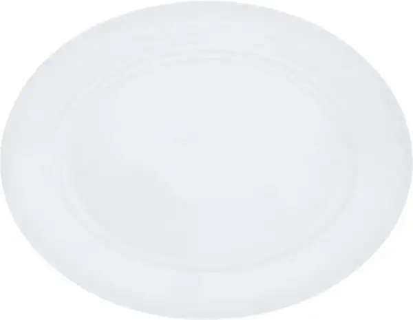 Kahla Pronto Weiß Platte oval