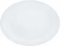 Kahla Pronto Weiß Platte oval