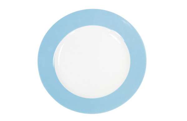 Kahla Porzellan Pronto Frühstücksteller sky blue / hellblau