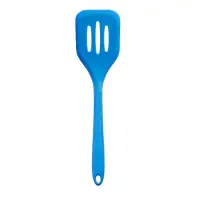 Kochblume Flex Wender - Silikon Pfannenwender blau