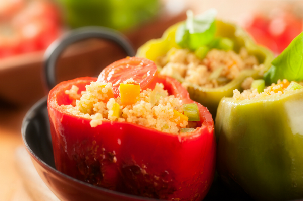 Gefüllte Paprika vom Grill - egal ob mit Fleisch oder vegetarisch - sind der Hit!